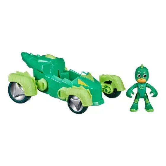 Figura De Colección Pj Masks Gekko Más Auto Hasbro