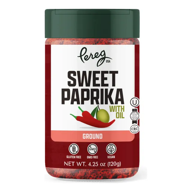 Paprika Pimentón Dulce Rojo Pereg 120g Vegano Sin Gluten