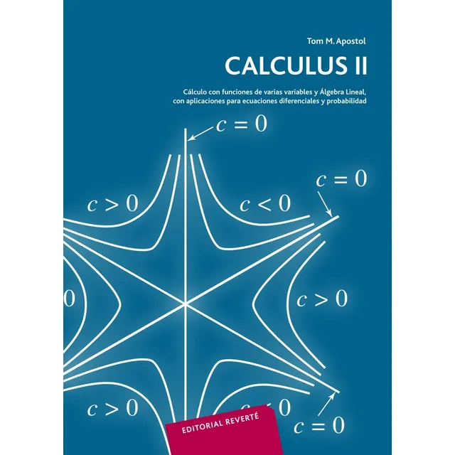 Libro Calculus ( Volumen 2 ) De Tom M. Apostol
