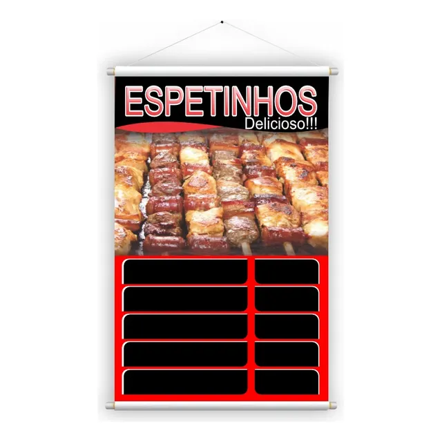 Banner Pronto Vários Modelos, Placa Comércio, 45x70cm, 1un
