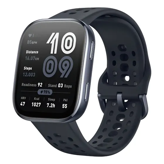 Amazfit Bip 6 Amoled 1,97 Gps Bluetooth Preto/rosa/stone Caixa Preto