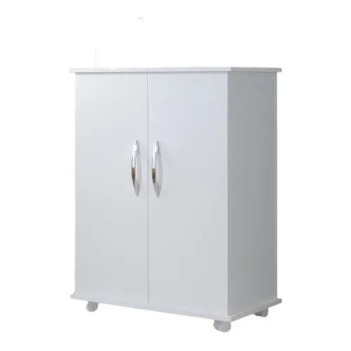 Armarinho Com Rodas Sapateira Cozinha Com Prateleiras Branco