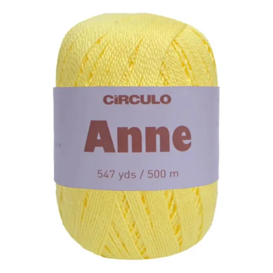 Hilaza Anne Circulo Algodón Estambre 500m 147gr