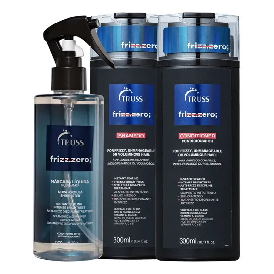 Kit Truss Frizz Zero Trio (3 Produtos)