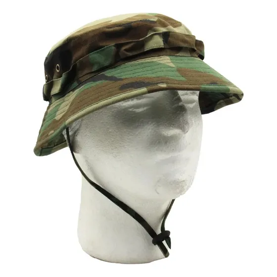 Boonie Sombrero Ala Corta Bucket Tactico Sniper Multicam Woo