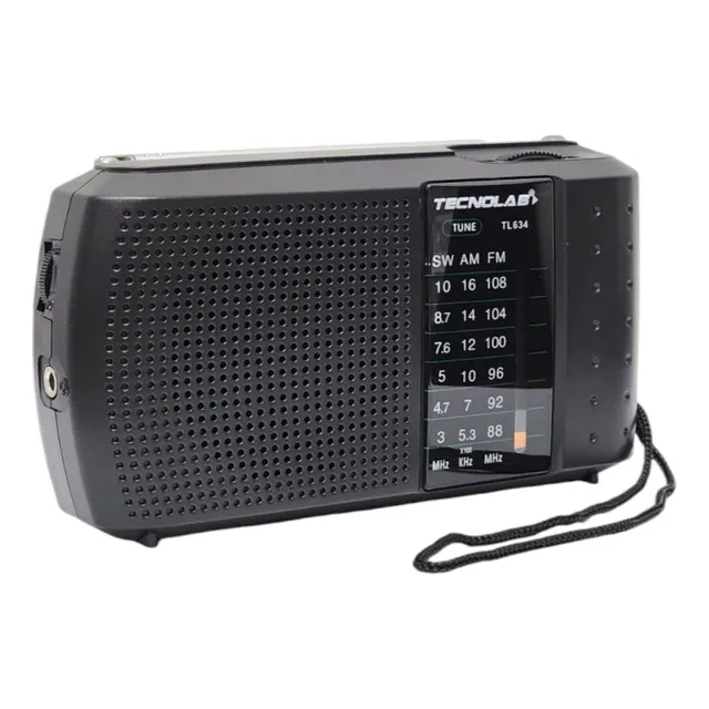 Radio Portátil De Bolsillo Am/fm/sw Tl634