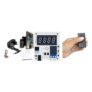 Moedeiro + Timmer Para Chafariz Com Controle Remoto Moedeiro + Timmer Para Chafariz Com Controle Remoto