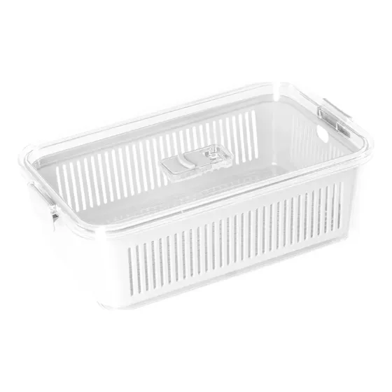 Pote Hermético Slim Multiuso Retangular 2.570 Ml