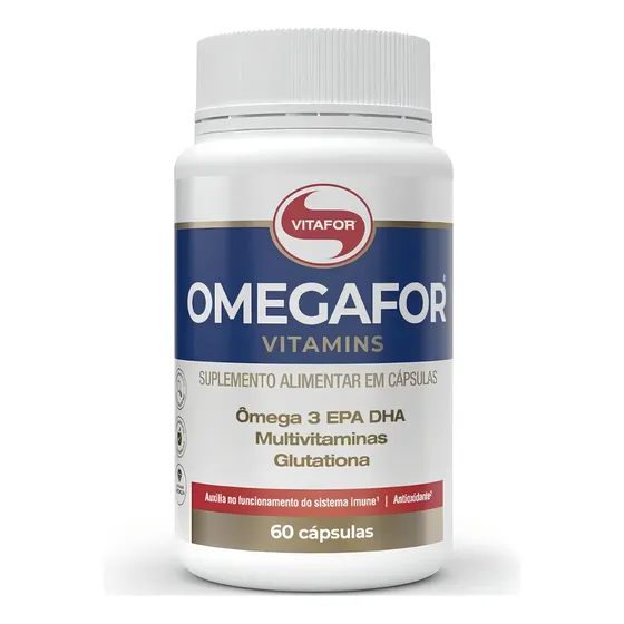 Omegafor Vitamins 60 Cápsulas Vitafor