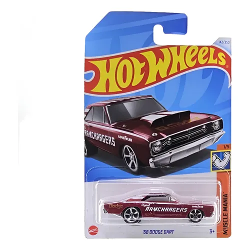 Carrinho Hot Wheels 68 Dodge Dart Compact Kings 2025 Hyy70