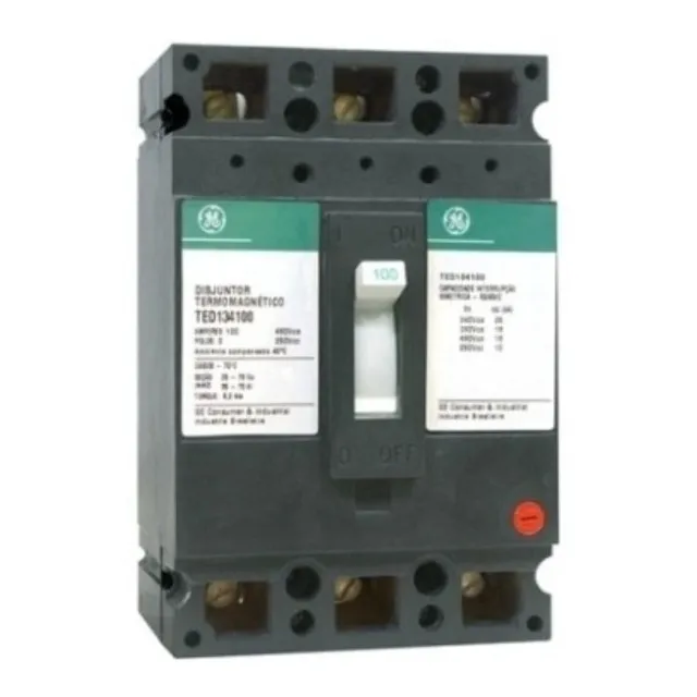 Breaker 3x70 Amp Ted Original General Electric Ge Nuevo 