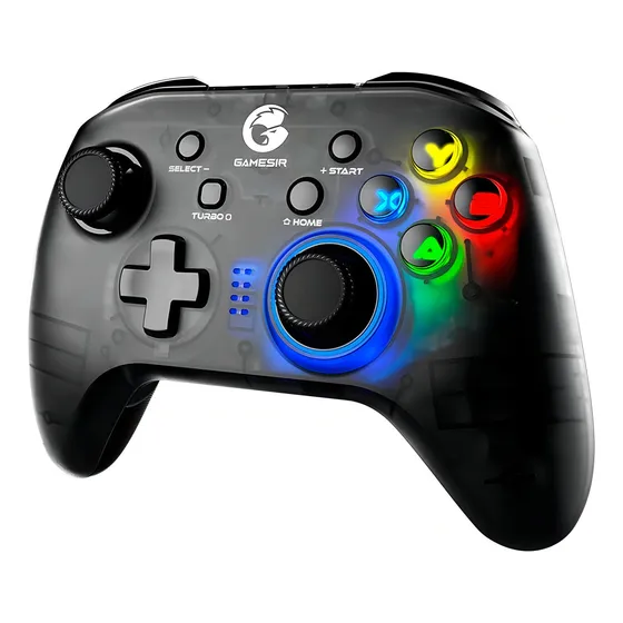 Controle Joystick Sem Fio GameSir T4 Pro Cor Preto