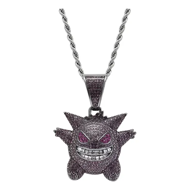 Collar Gengar Full Ice Aesthetic Y2k