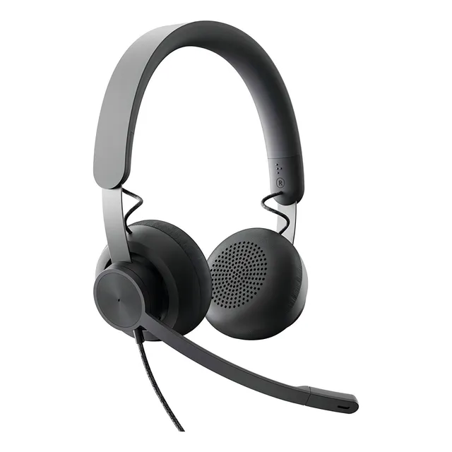 Auriculares Headset Logitech Zone Wired Skype Teams Usb Full