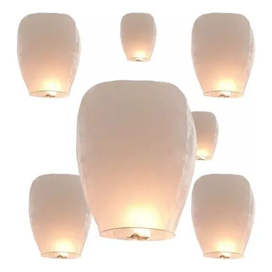 Lámpara De Globo Aerostático Sky Lanterns Desiring Lanterns,