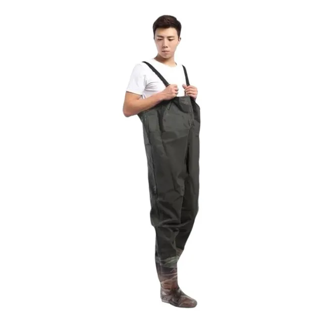 Wader Pantalón Para Pesca Camuflado Completo Pvc Bentancor