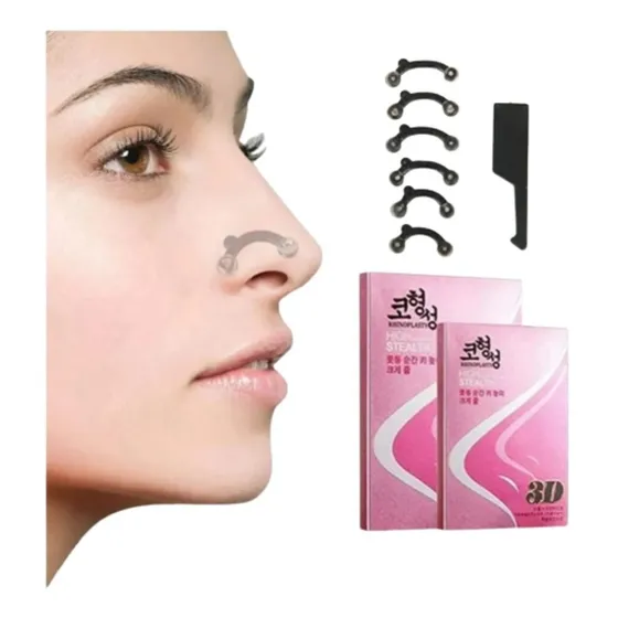 Corrector Nasal Respingador Nariz Instantáneo 3 Medidas Ff