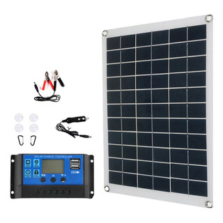 Panel Solar Module 500w Con Controlador De Carga Kit Solar Panel Solar Module 500w Con Controlador De Carga Kit Solar