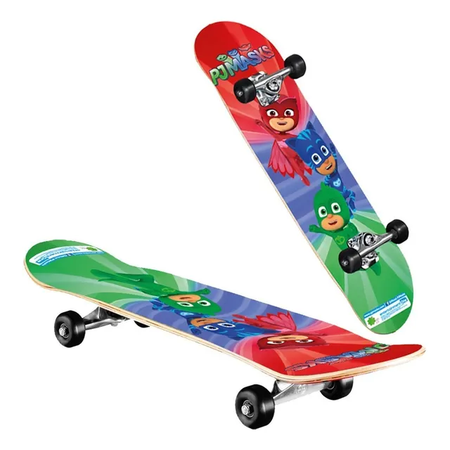 Skate Patineta Pj Mask Héroes En Pijama Aluminio Pu - El Rey