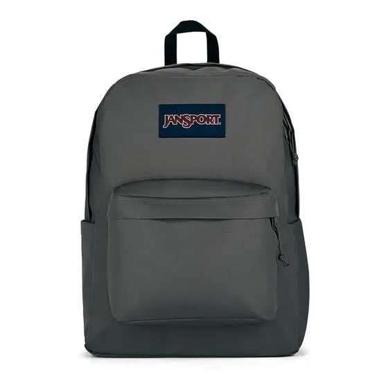 Mochila JanSport Superbreak 26Lts Color Graphite Grey Urbana Diseño de la tela Liso