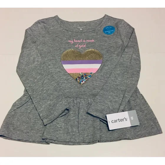 Carters. Oferta Franelas Ninas Diferentes Modelos Originales
