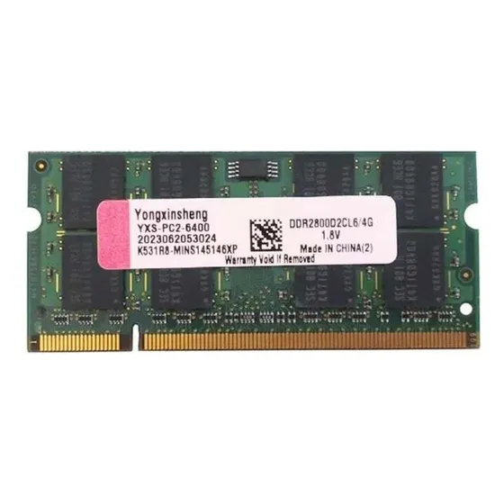 Novo Memória De Laptop Ddr3 4gb 1600mhz Ram Pc2 6400s So-dim