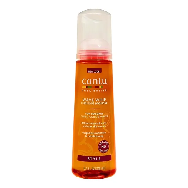 Cantu Wave Whip Curling Mousse Cabello Ondulado Y Rizado