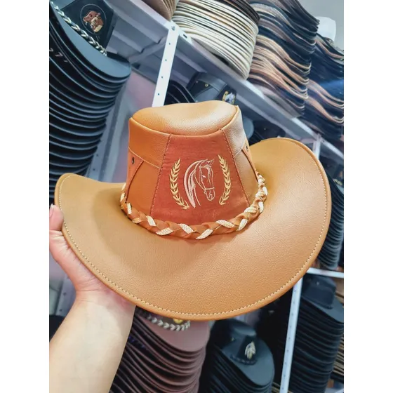 Sombreros Vaqueros Llaneros Colombiano Semicuero Niño Adulto