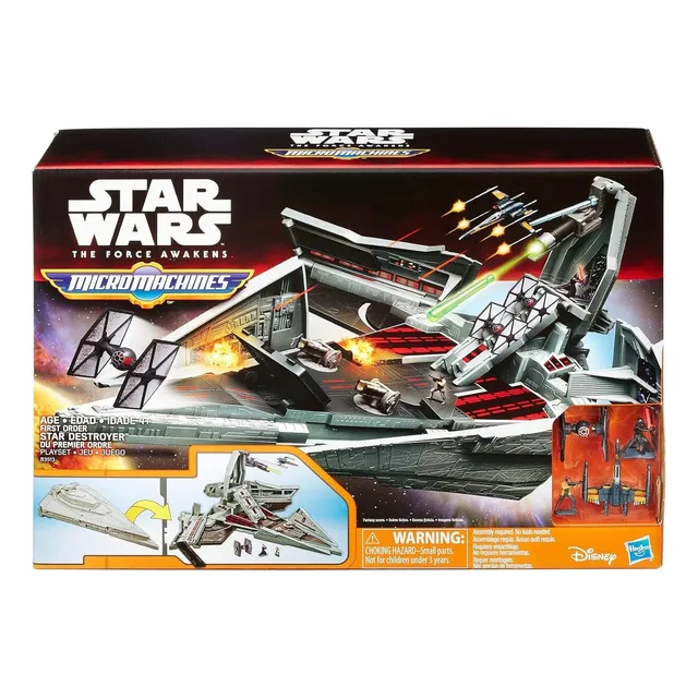 Micro Machines Star Wars First Order Star Destroyer Playset