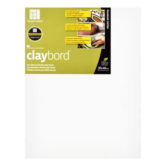 Panel Claybord 2.2cm 30x40cm Ampersand