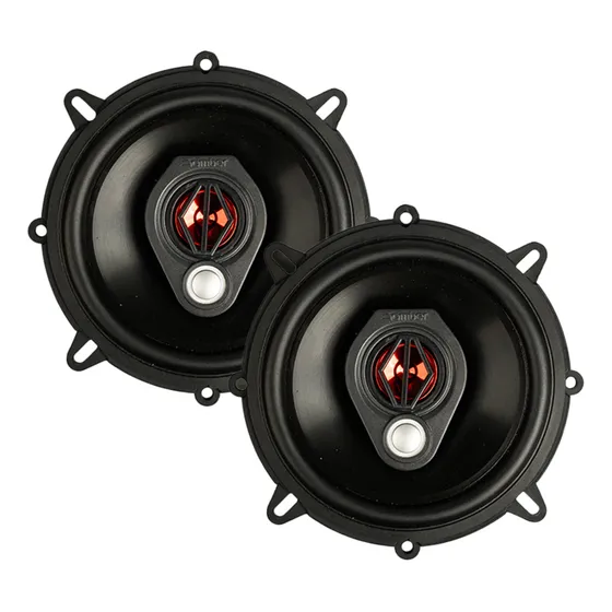 Par De Alto Falantes Triaxial Bomber Bbr 5 Pol - 100 Wrms Cor Preto