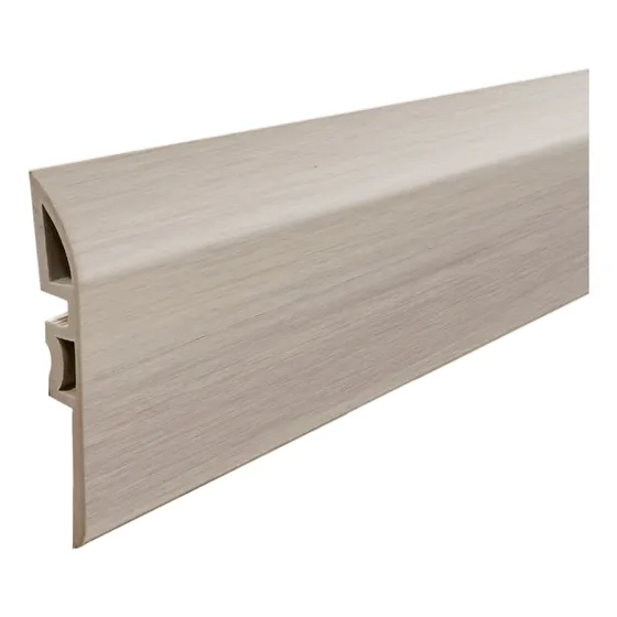 Pack 5 Unidades Cubrejunta Reductor Pvc 2mt X 45mm Blanco