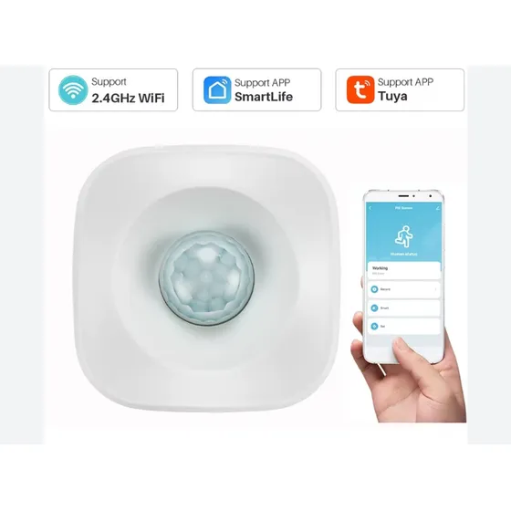 Sensor De Movimiento Inteligente Tuya Smart Alexa