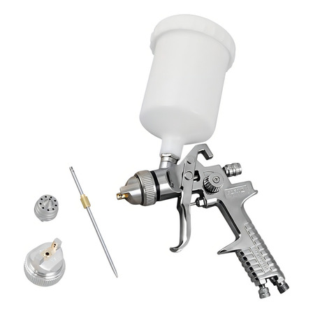 Kit Pistola Pintura Hvlp 600ml 2 Jogos Reparo 1.4 E 1.7mm Kit Pistola Pintura Hvlp 600ml 2 Jogos Reparo 1.4 E 1.7mm