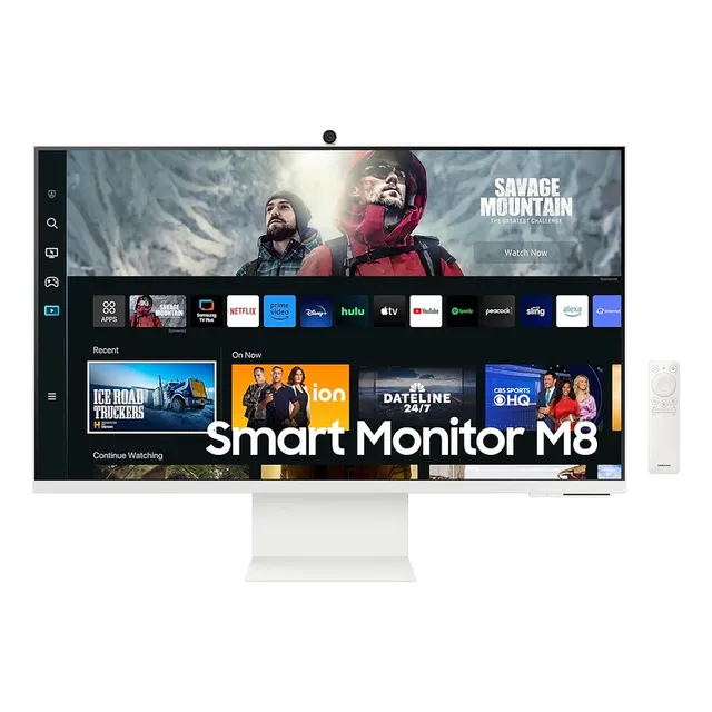 Monitor Samsung Ls32cm801ulxpe 32' 4k Smart Wifi Bt Cam Audi