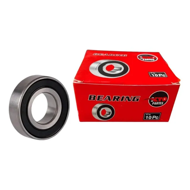 Rodamientos Balinera Kto Sello Caucho Caja X 10 Unidades