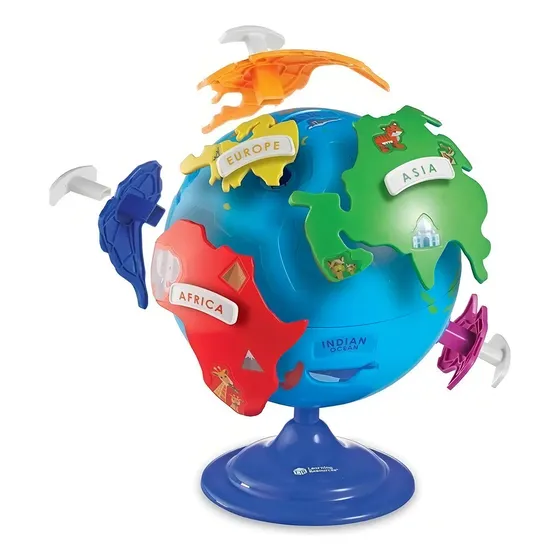 Rompecabezas Globo Terraqueo Learning Resources Niños