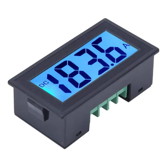Voltímetro Lcd Medidor De Voltaje Digital Cc Probador Ac100-