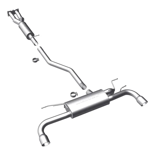 15576 large Rendimiento Sistema Escape Acero Inoxidable Kit