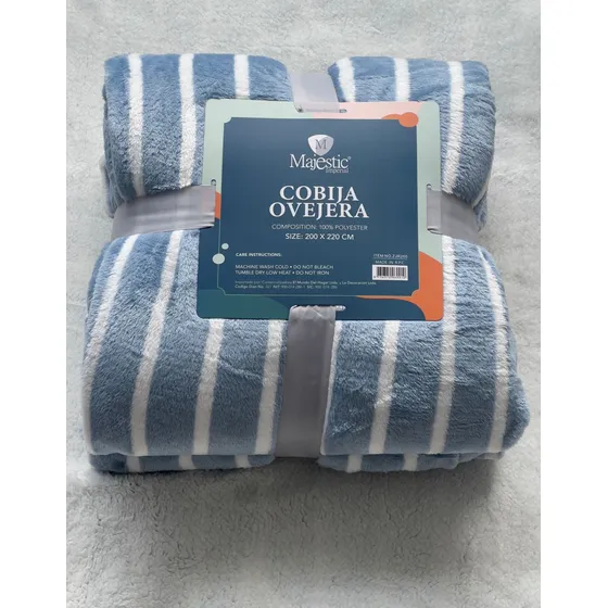 Cobija Sherpa Ovejera Doble/queen 200x220 Cm