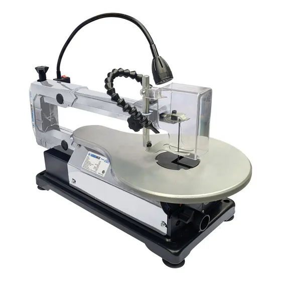 Sierra Caladora De Banco 120w Thunder - Con Luz Incorporada - Ideal Carpinteria / Artesanias