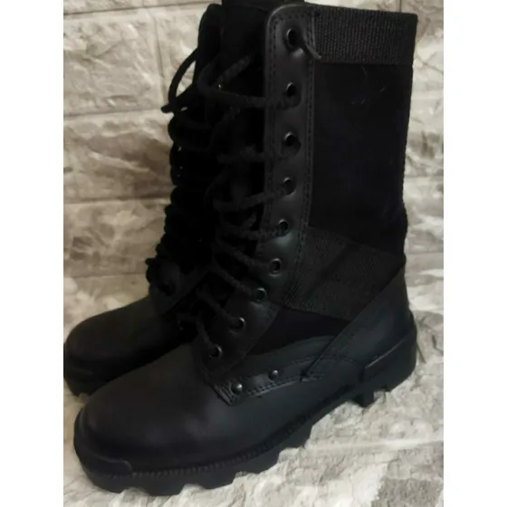 Bota Altas Negras Nuevas 