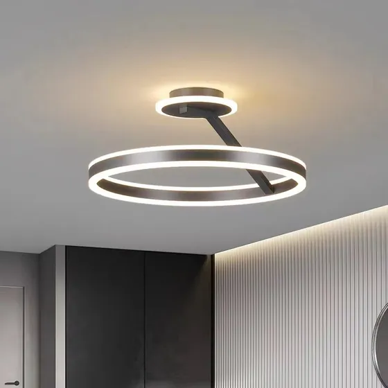 Luminaria De Techo Led - Aro Con Control Remoto
