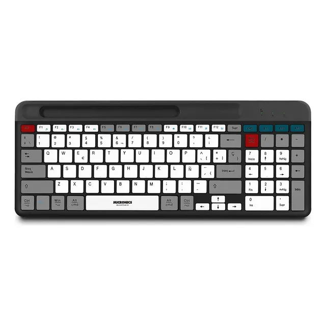 Teclado Bluetooth Micronics Quantum-mic K600-3m Recargable