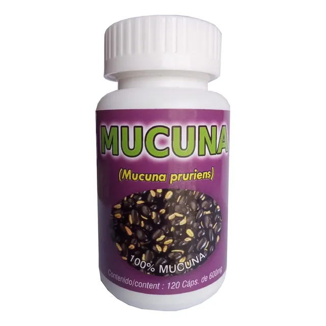 Mucuna Pruriens  - Frasco X 120 Cápsulas X 600 Mg
