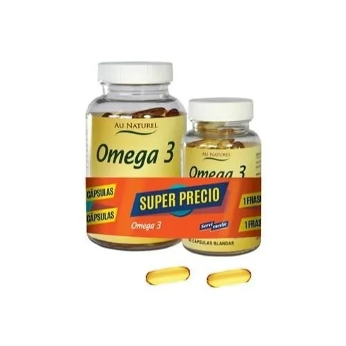 Omega 3 Servimedic 100 + 40 Cápsulas