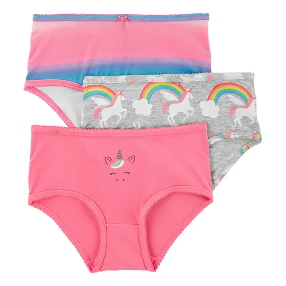 Pack 3 Bombachas De Algodón Diseño Unicornio Carters 3h603
