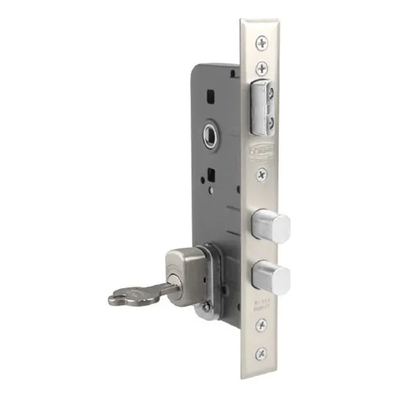 Cerradura De Acceso Principal Scanavini Mimbral Color Gris