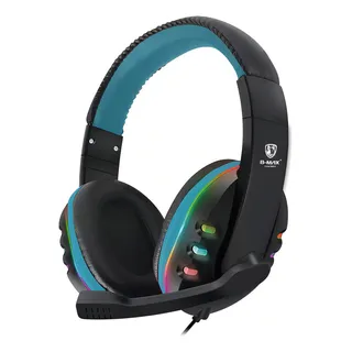 Fone De Ouvido Gamer Rgb Headset Headphone P/ Celular Pc Ps4 Cor Azul Fone De Ouvido Gamer Rgb Headset Headphone P/ Celular Pc Ps4 Cor Azul