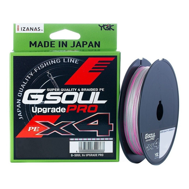 Linha Multifilamento Ygk 4 Fios G-soul Upgrade Pro 4x 300m Linha Multifilamento Ygk 4 Fios G-soul Upgrade Pro 4x 300m